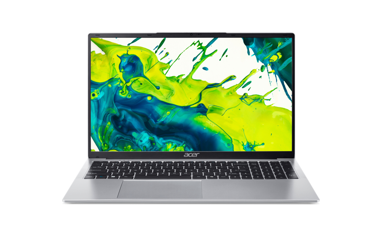 Acer Aspire Lite AL17-31P-34XM Intel Core 3 N355 Laptop 43,9 cm (17.3") HD+ 8 GB LPDDR5-SDRAM 512 GB SSD Wi-Fi 6 (802.11ax) Windows 11 Home Zilver