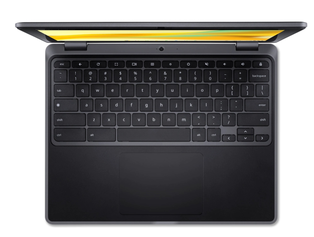 Acer Chromebook R856LT-TCO-C0QF N100 30,5 cm (12") Touchscreen HD+ 8 GB LPDDR5-SDRAM Wi-Fi 6 (802.11ax) ChromeOS Zwart - Afbeelding 4