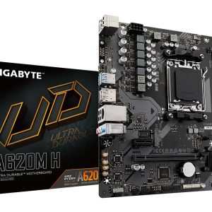 GIGABYTE A620M H moederbord AMD A620 Socket AM5 micro ATX