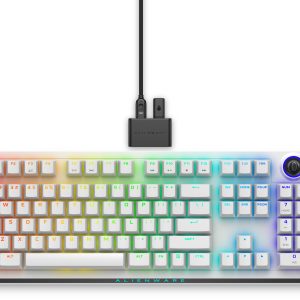 Alienware Tri-Mode AW920K toetsenbord Gamen USB + RF Wireless + Bluetooth Wit