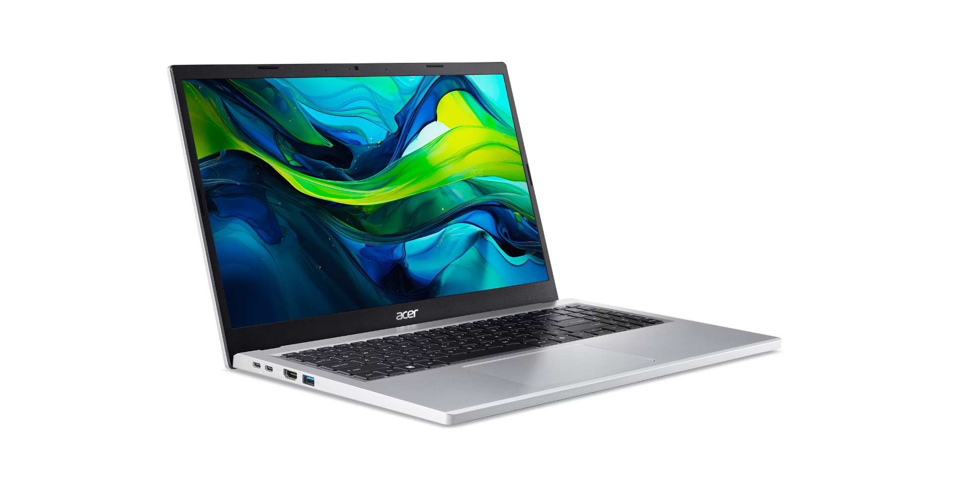 Acer Aspire Go 15 AG15-32P-33RJ Intel Core 3 N355 Laptop 39,6 cm (15.6") Full HD 16 GB DDR5-SDRAM 1 TB SSD Wi-Fi 6 (802.11ax) Windows 11 Home Zilver - Afbeelding 3