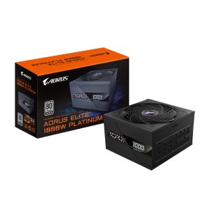 GIGABYTE AORUS ELITE P1000W power supply unit 1000 W 20+4 pin ATX ATX Zwart