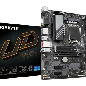 GIGABYTE B760M DS3H moederbord Intel B760 Express LGA 1700 micro ATX