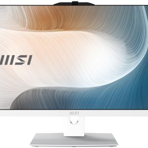 MSI Modern AM242TP 1M-1228EU All-in-One PC/workstation Intel Core 5 120U 60,5 cm (23.8″) 1920 x 1080 Pixels Touchscreen Alles-in-één-pc 8 GB DDR5-SDRAM 512 GB SSD Windows 11 Pro Wi-Fi 6E (802.11ax) Wit
