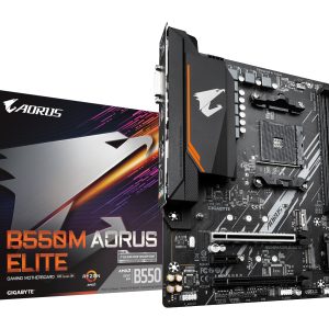 GIGABYTE B550M AORUS ELITE moederbord AMD B550 Socket AM4 micro ATX