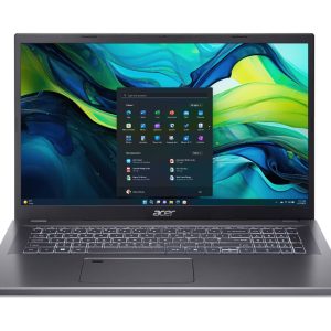 Acer Aspire 17 Pro A17-51M-56NU Intel® Core™ i5 i5-1334U Laptop 43,9 cm (17.3″) Full HD 16 GB LPDDR5-SDRAM 1 TB SSD Wi-Fi 6E (802.11ax) Windows 11 Pro Grijs