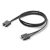 Lenovo 4X91K16970 Thunderbolt-kabel 0,7 m 40 Gbit/s Zwart