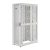 APC NetShelter SX 48U power rack-behuizing Vloer Wit