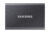 Samsung Portable SSD T7 1 TB USB Type-C 3.2 Gen 2 (3.1 Gen 2) Grijs