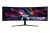 Samsung Odyssey S57CG952NU LED display 144,8 cm (57″) 7680 x 2160 Pixels Zwart, Wit