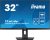 iiyama ProLite XUB3293UHSN-B5 computer monitor 80 cm (31.5″) 3840 x 2160 Pixels 4K Ultra HD LCD Zwart